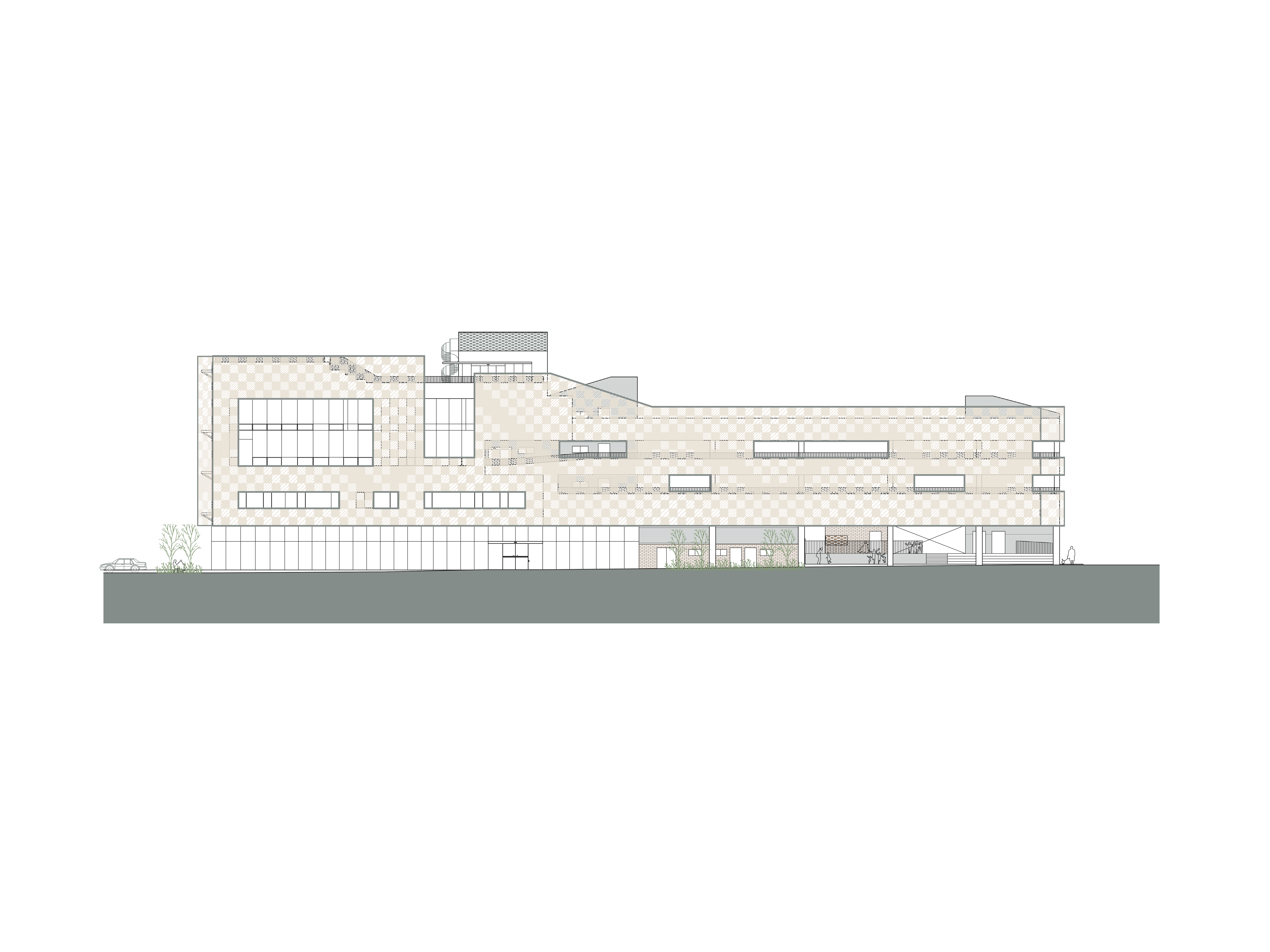 백운광장 공영주차장 및 어울림센터
